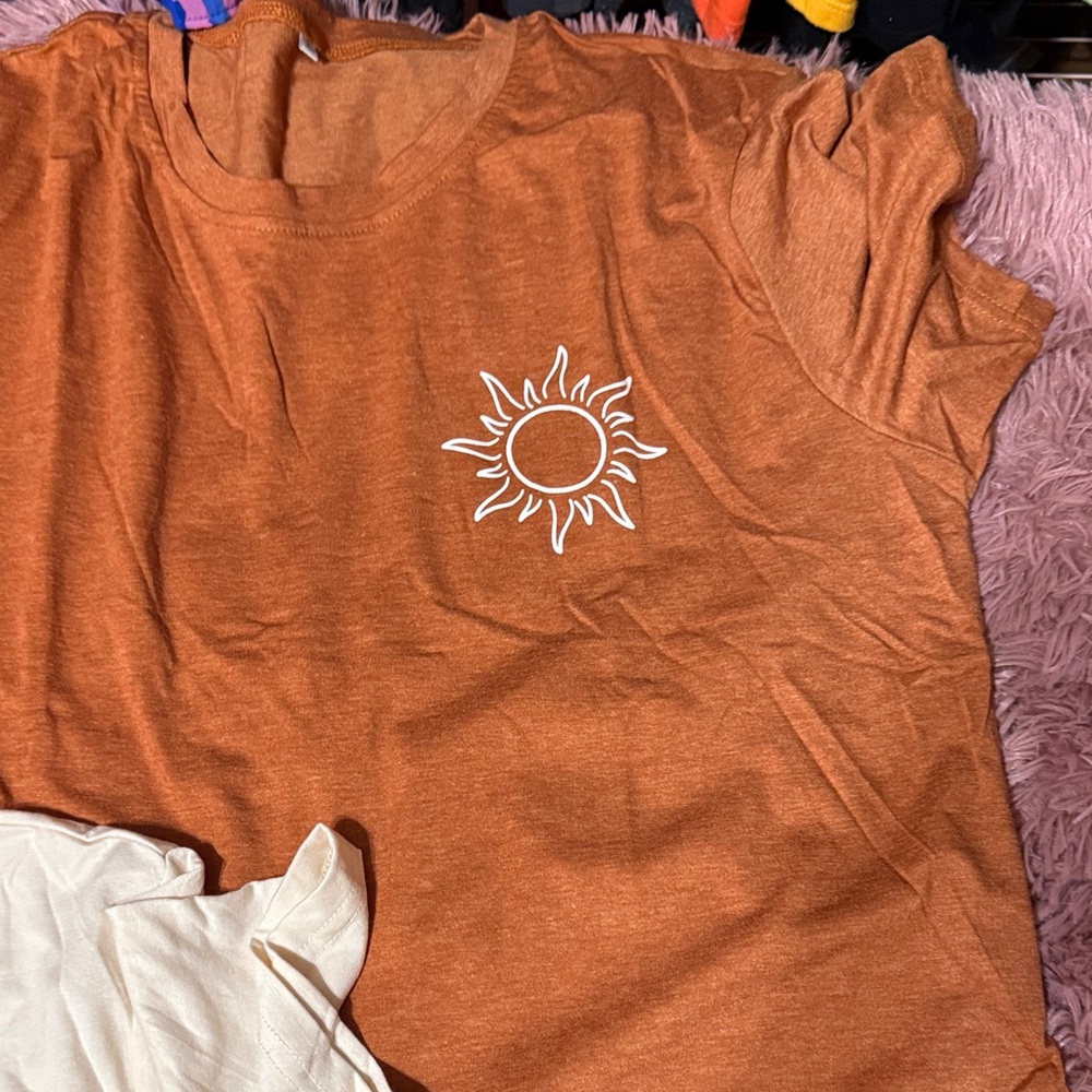 Bundle of Three Graphic Women's Tees - Halloween, Sun, Dog Mama - Picture 4 of 4